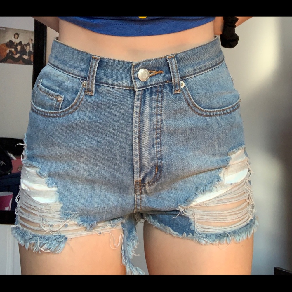 jean shorts
